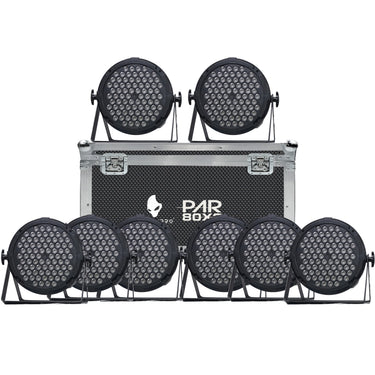 Par Led Alien 55-kit-80x3 Rgb 8 Piezas Con Estuche